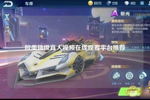 欧美顶级真人视频在线观看平台推荐