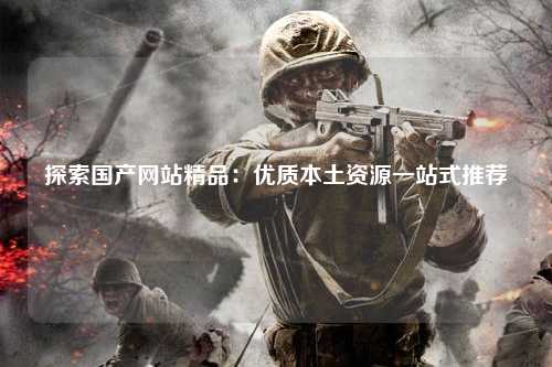 探索国产网站精品：优质本土资源一站式推荐
