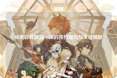 探索日韩精品一级的独特魅力与文化精髓