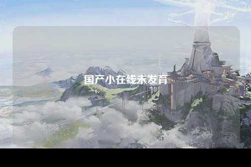 国产小在线未发育