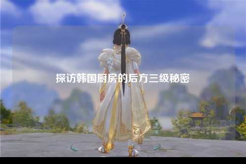 探访韩国厨房的后方三级秘密