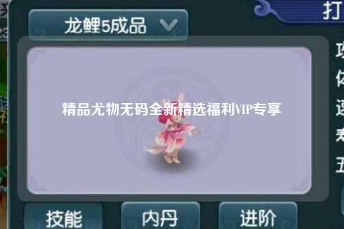 精品尤物无码全新精选福利VIP专享