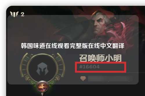 韩国味道在线观看完整版在线中文翻译