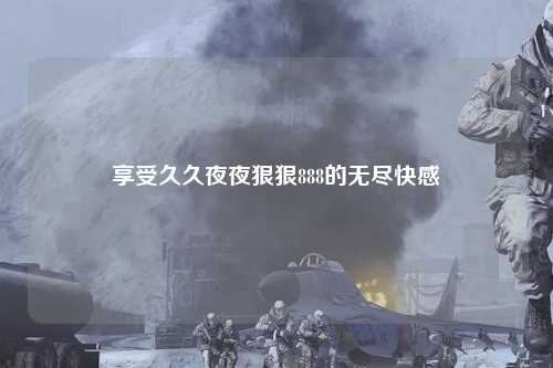 享受久久夜夜狠狠888的无尽快感